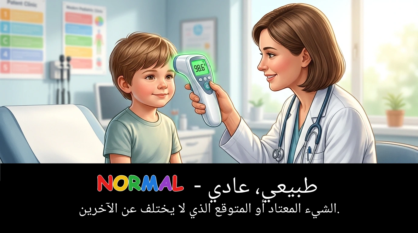 Arabic Illustration for normal
